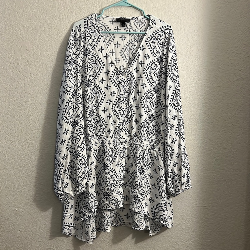 Gorgeous Lane Bryant Empire Waist Top Size 24 NWOT